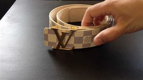 authentic louis vuitton belt vs fake|counterfeit louis vuitton belts.